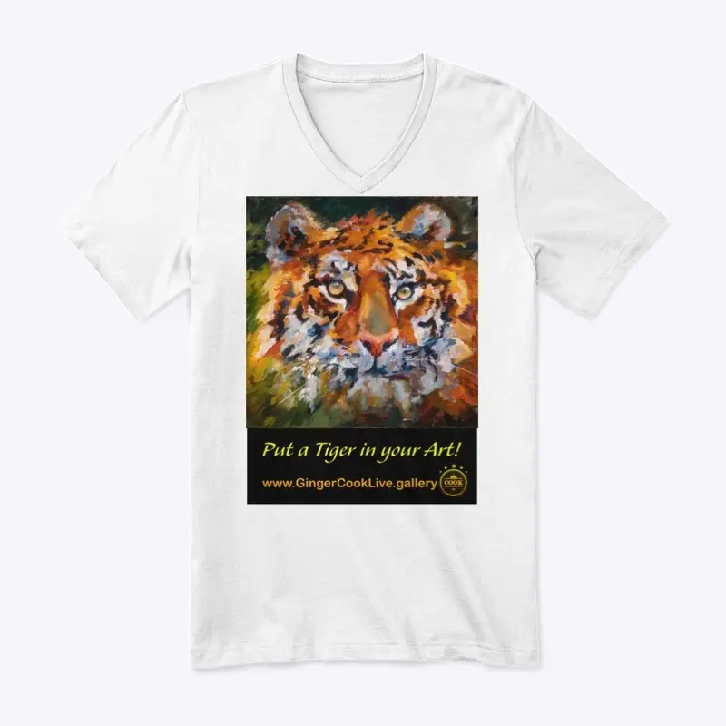 Put a Tiger in your Art! (Front)