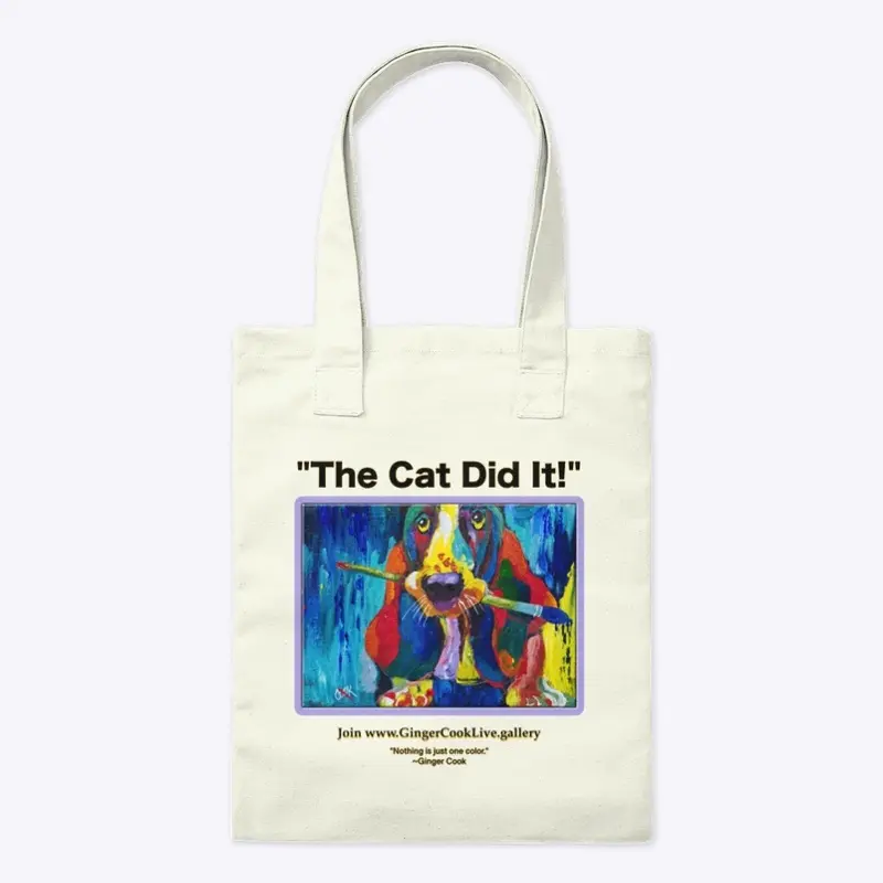 The Cat Did It! (Tote)