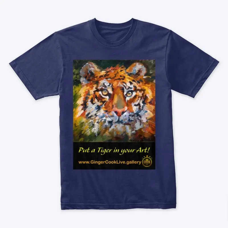 Put a Tiger in your Art! (Front)